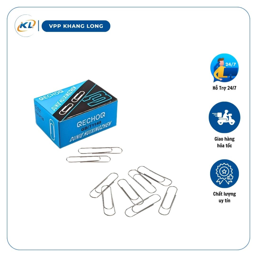 Kẹp giấy inox C32, C62, C82 